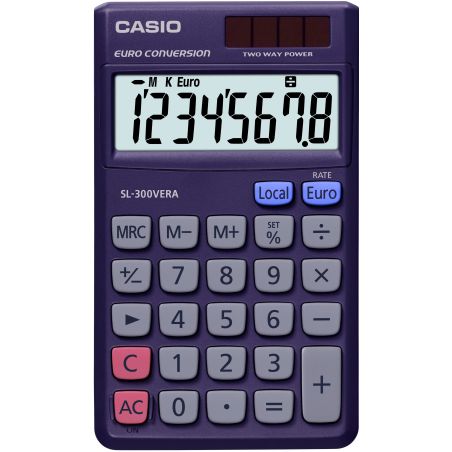 CALCULATRICE CASIO SL-300-VER